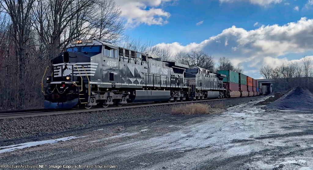 NS 4875 leads 269 west.